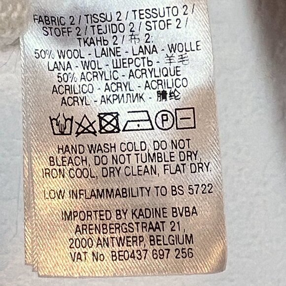 Wool Sweater Made in Italy Soft Cozy Warm Medium - Picture 11 of 13